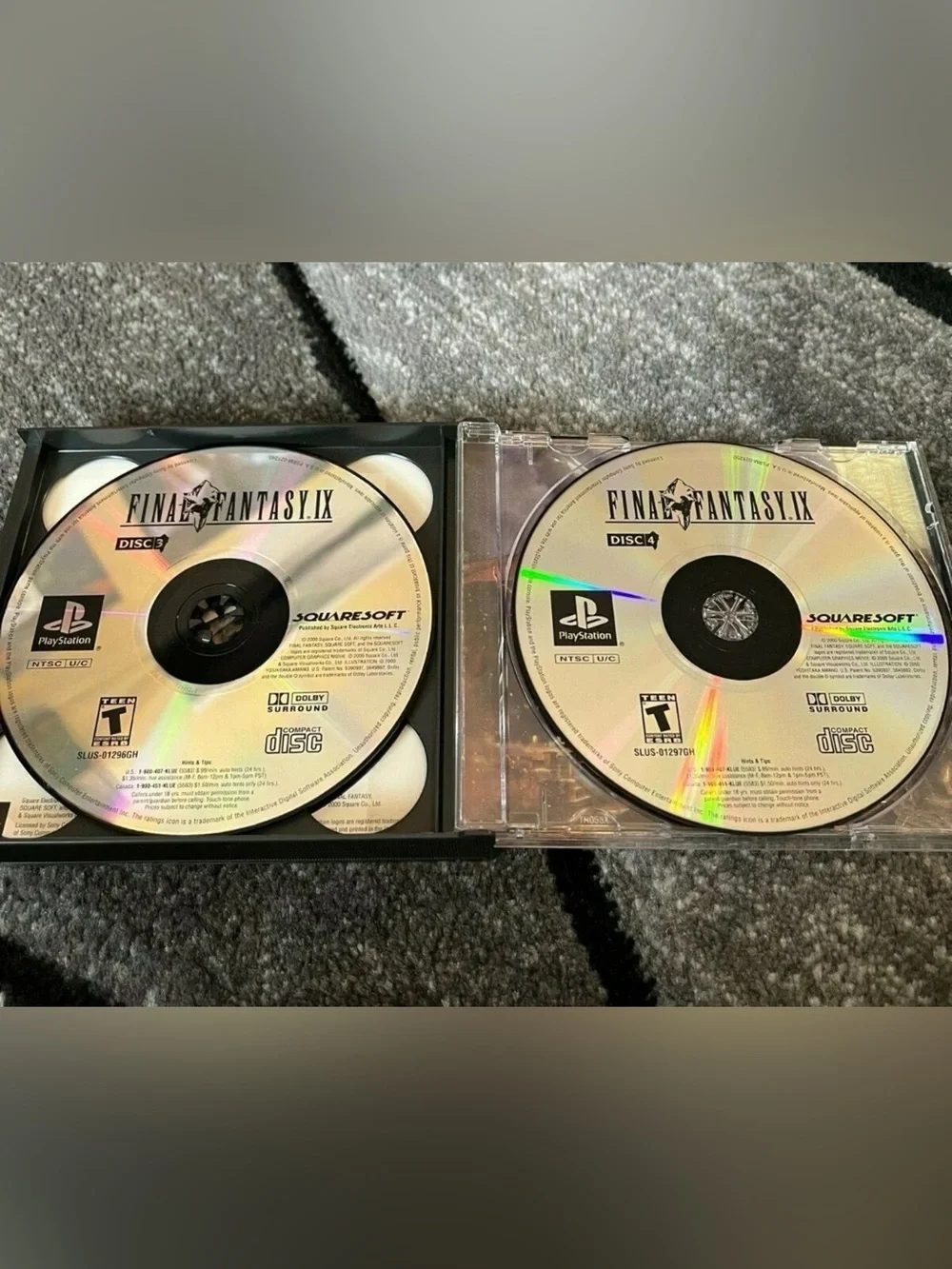 Final Fantasy IX Greatest Hits (Sony PlayStation 1, 2001) Complete